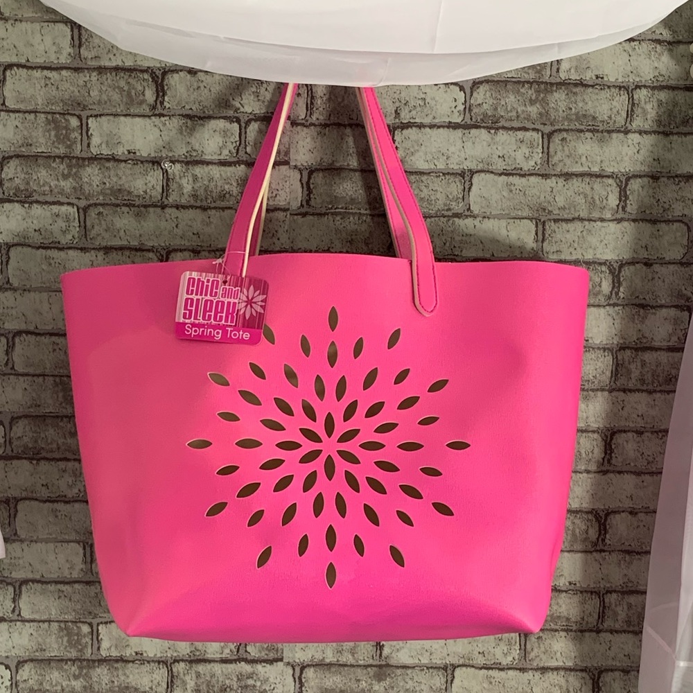 Spring tote NEW beach bag or travel bag